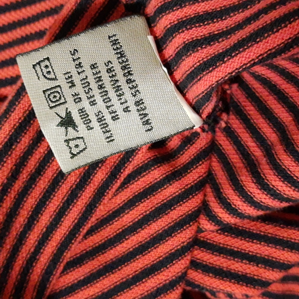 Vintage Men's Cutter & Buck 100% Cotton Pinstripe Pocket Tee PTP22" Mod M/VTG XL - Picture 14 of 14